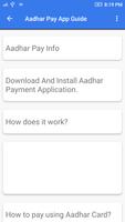 Aadhar Pay App Guide Affiche