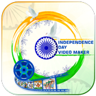 Independence Day Video Maker أيقونة