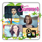 Summer HD Video Maker icône