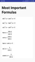 Maths Formulas اسکرین شاٹ 2