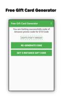 Free Gift Card Generator تصوير الشاشة 3