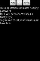 wifi password plakat