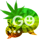 APK GO SMS Pro Theme Weed Ganja