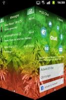 GO SMS Pro Theme Weed Ganja capture d'écran 2