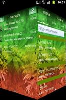 GO SMS Pro Theme Weed Ganja capture d'écran 3