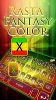 Rasta fantasy color Affiche