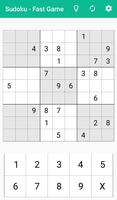 Sudoku - fast sudoku game plakat