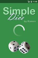 Simple Dice Affiche