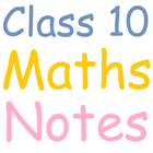 Class 10 Maths Notes ícone