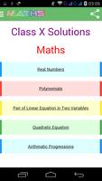 Class 10 Maths Solutions Affiche