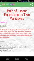 برنامه‌نما Class 10 Maths Solutions عکس از صفحه