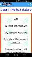 Class 11 Maths Solutions poster