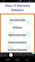 Class 12 Chemistry Solutions poster