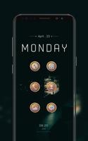 Vintage Retro Orange Metal Badge Icon Pack gönderen