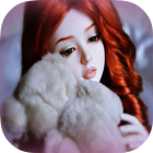 Cute Dolls Live Wallpaper أيقونة