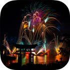 Fireworks Live Wallpaper أيقونة