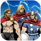 Superhero Thor Thunder Creator ikona
