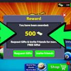 Daily Unlimited Coins Reward Links 8 Ball Pool icône