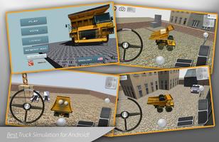 Real Truck Simulator 3D Affiche