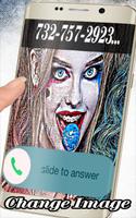 fake call from harley quinn Affiche