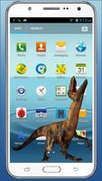 الديناصور غاضب يمشي على شاشة هاتفك - اخدع اصدقائك تصوير الشاشة 1