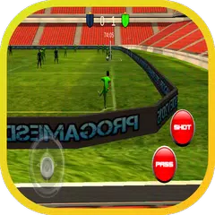 3D Fußball echten Spiel