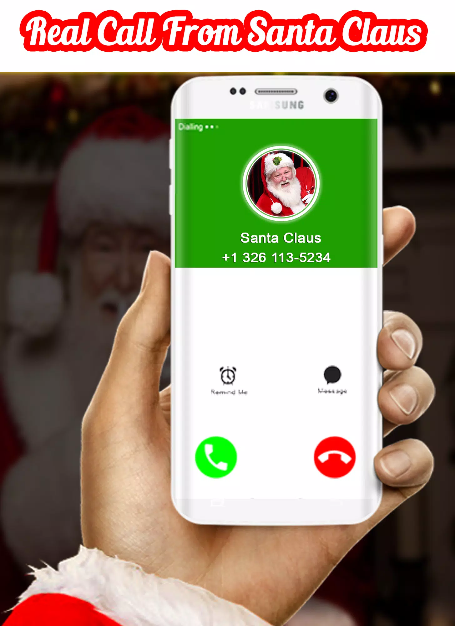 Santa Claus Real Phone Number