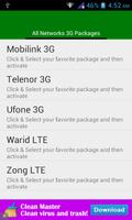 Poster 3G Packages-Pakistan