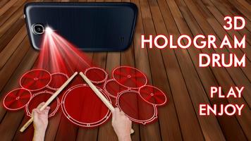 Hologram Drum Simulator 海报