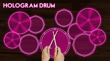 Hologram Drum Simulator ảnh chụp màn hình 1