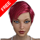 FREE Virtual Girlfriend - Sexy Hot Dress Up Girl ไอคอน