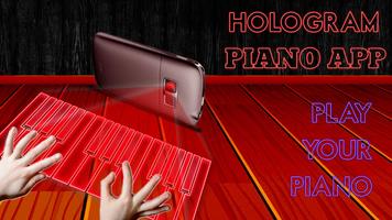 Hologram Piano Affiche