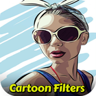 Cartoon Photo Filter Editor Zeichen