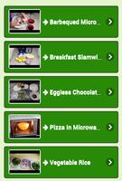 Recipes for microwave cooking ภาพหน้าจอ 1