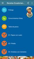 Recetas Comida Ecuatoriana Cartaz