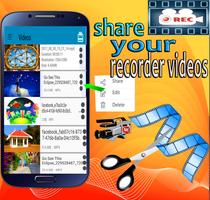 Recorder video Record screen स्क्रीनशॉट 2