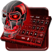 Bleeding Skull Keyboard Theme