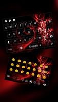 Red Keyboard Theme poster