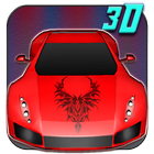Refroidir 3D Red Sports Car icône