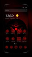 Dark Red Theme Plakat