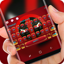 Red cute Deadpool Keyboard APK