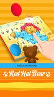 2 Schermata Red Hat Bear Theme&Emoji Keyboard