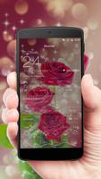 Red rose dream bubble theme 截图 2