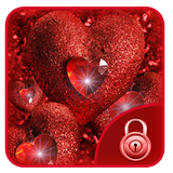 red heart love shining theme Zeichen