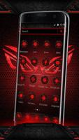 Red Tech Gamer Theme تصوير الشاشة 1