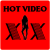 Hot Red Video Tube 2018 아이콘