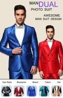 Photo Editor : Man Dual Suit Photo Editor 2018 Ekran Görüntüsü 2