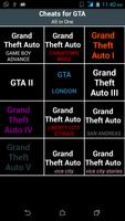 Cheats for GTA : All in One โปสเตอร์