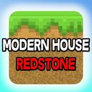 Modern House Redstone Block Craft APK