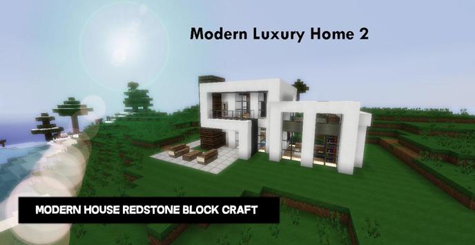 Download Modern House Redstone Block Craft Apk For Android Latest Version - block craft roblox